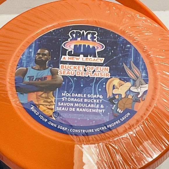 Space Jam A New Legacy Bucket of Fun Moldable Soap And Storage Bucket NEW - Picture 6 of 6